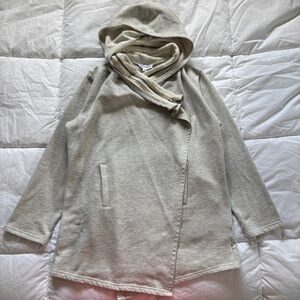 Grey Neon Buddha Hoodie Size Medium